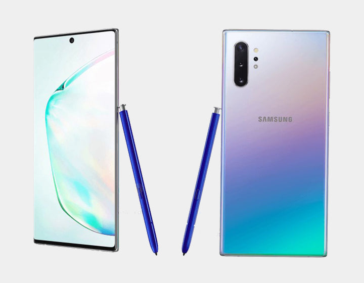 Samsung Galaxy Note 10+ N975F/DS 256GB, 12GB RAM,Dual SIM , Factory Unlocked - (Aura Glow)