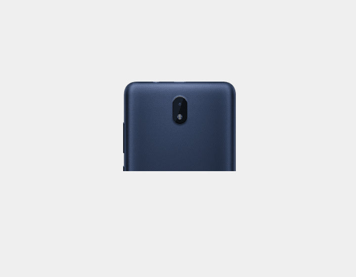 Nokia C01 Plus 2021 smartphone in blue with 32GB storage and 1GB RAM, showing the front view of the GSM unlocked phone.