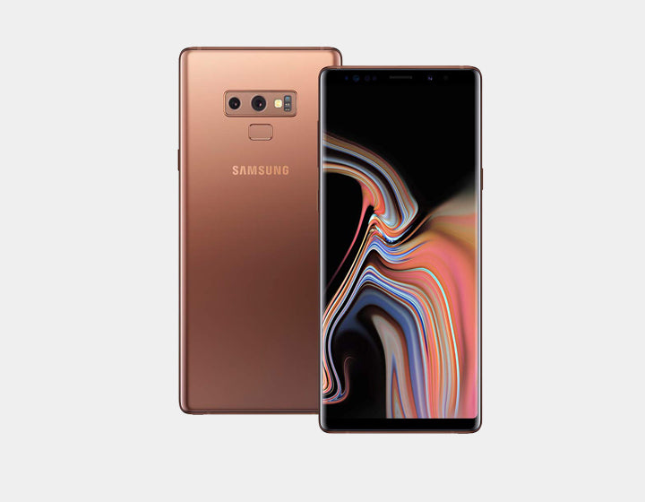 Samsung Note 9 N960F/DS Dual SIM 128GB/6GB GSM Factory Unlocked - Metallic Copper