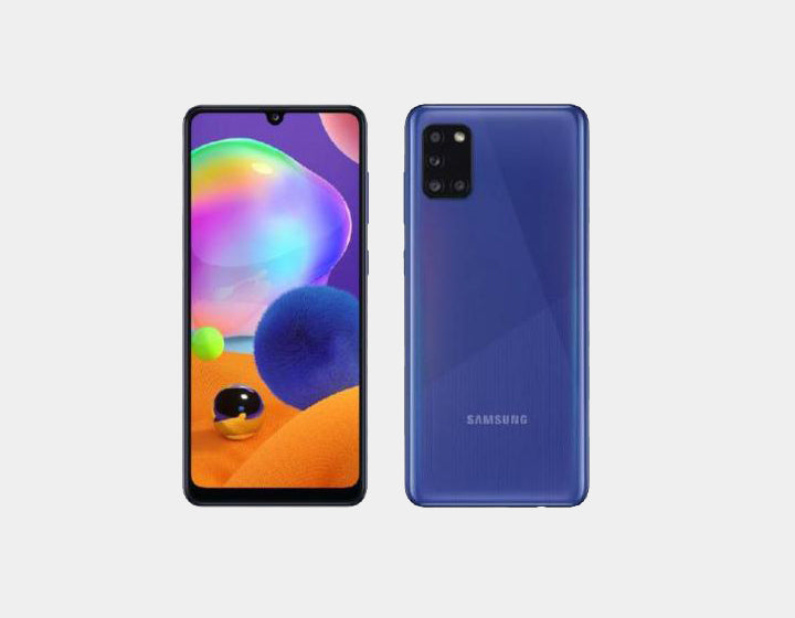 Samsung Galaxy A31 A315G/DS Dual SIM 128GB/4GB Factory Unlocked - Prism Crush Blue