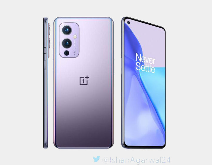 OnePlus 9 5G 128GB 8GB RAM LE2110 Dual SIM GSM Unlocked - Winter Mist Purple