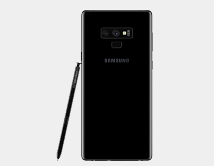 Samsung Note 9 N960F/DS Dual SIM 128GB/6GB GSM Factory Unlocked - Midnight Black- MyWorldPhone.com