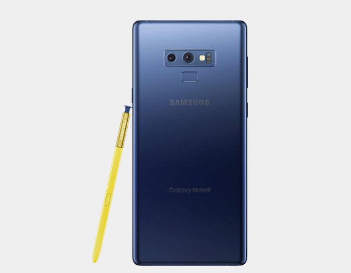 Samsung Note 9 N960F/DS Dual SIM 128GB/6GB GSM Factory Unlocked - Ocean Blue- MyWorldPhone.com