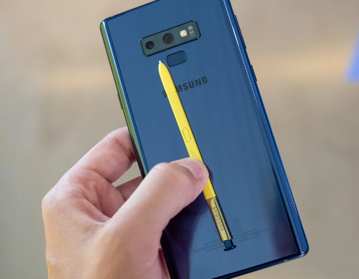 Samsung Note 9 N960F/DS Dual SIM 128GB/6GB GSM Factory Unlocked - Ocean Blue- MyWorldPhone.com