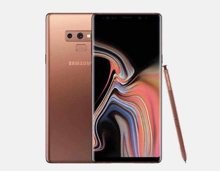 Samsung Note 9 N960F/DS Dual SIM 128GB/6GB GSM Factory Unlocked - Metallic Copper- MyWorldPhone.com