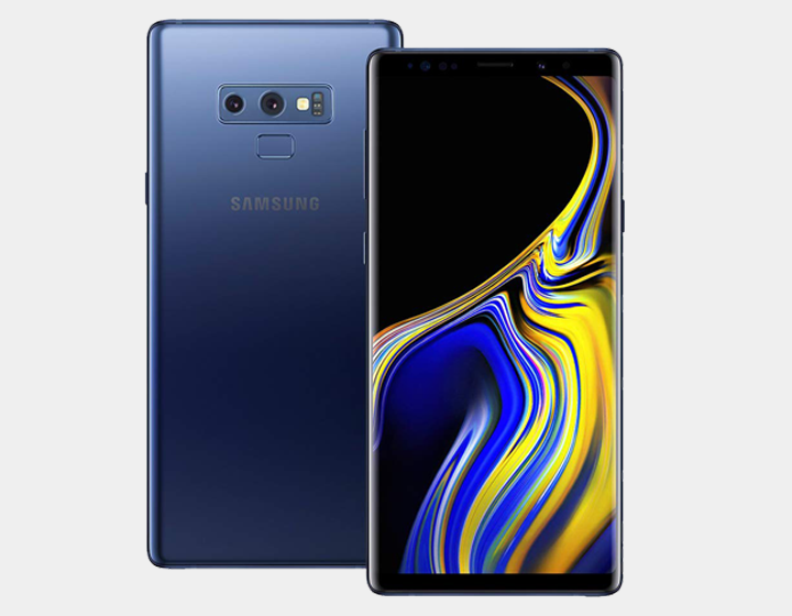 Samsung Note 9 N960F Dual SIM 512GB/8GB GSM Factory Unlocked - Ocean Blue- MyWorldPhone.com