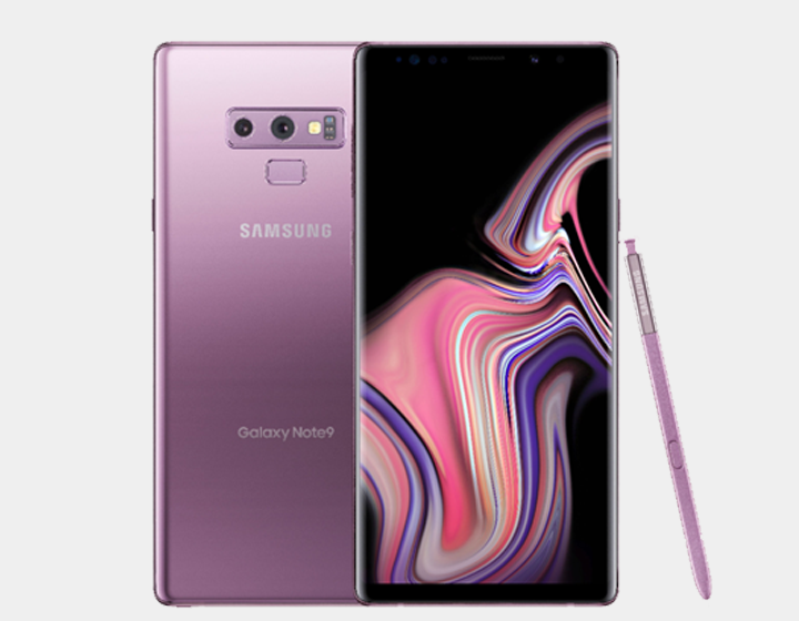 Samsung Note 9 N960F/DS Dual SIM 128GB/6GB GSM Factory Unlocked - Lavender Purple- MyWorldPhone.com