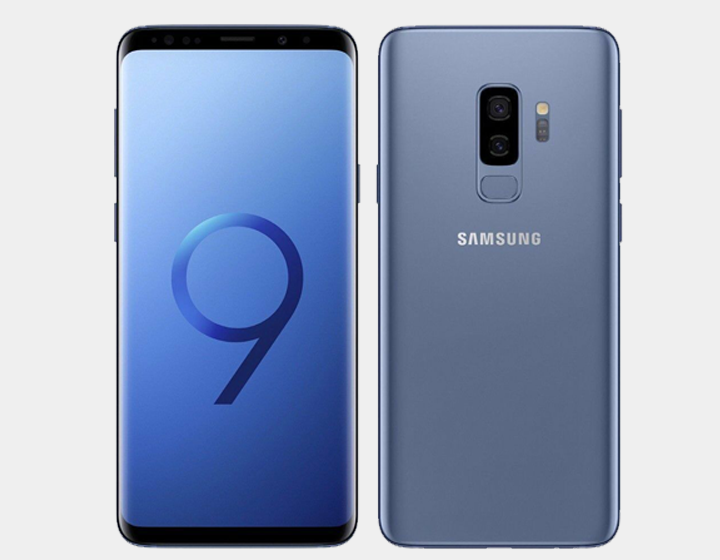 Samsung Galaxy S9+ 128GB DS G965F Factory Unlocked (Coral Blue)- MyWorldPhone.com