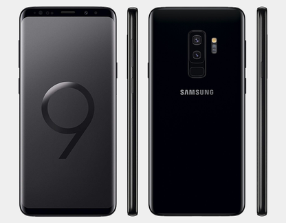 Samsung Galaxy S9+ 128GB DS G965F Factory Unlocked (Midnight Black)- MyWorldPhone.com
