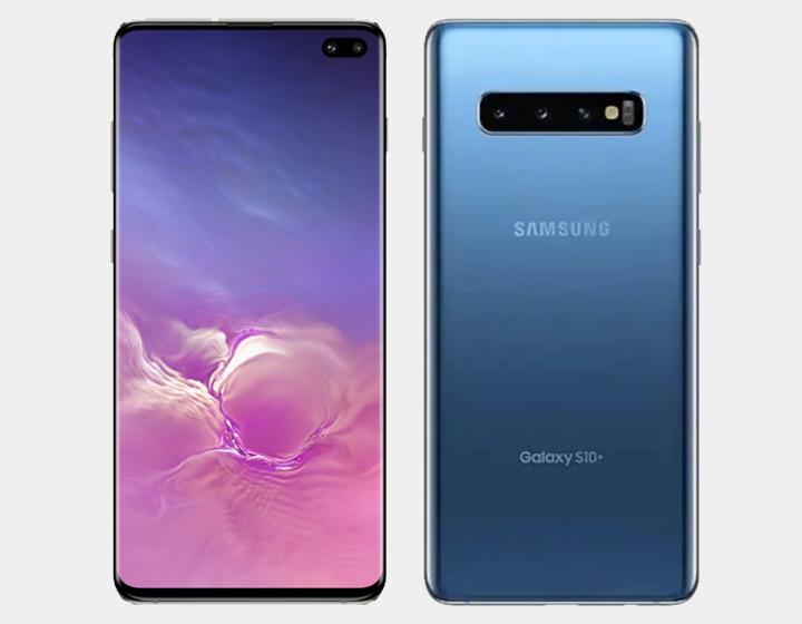 Samsung Galaxy S10+ SM-G975F/DS 128GB+8GB Dual SIM Factory Unlocked (Prism Blue)- MyWorldPhone.com