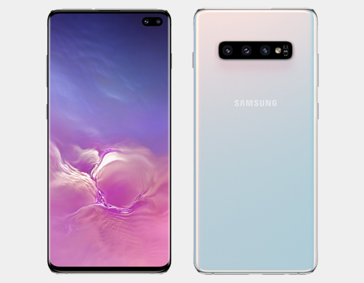 Samsung Galaxy S10+ SM-G975F/DS 128GB+8GB Dual SIM Factory Unlocked (Prism Silver)- MyWorldPhone.com