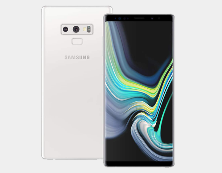 Samsung Note 9 N960F/DS Dual SIM 128GB/6GB GSM Factory Unlocked - Alpine White- MyWorldPhone.com