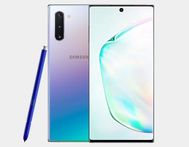 Samsung Galaxy Note 10 SM-N970F/DS 256GB 8GB RAM Factory Unlocked GSM - Aura Glow- MyWorldPhone.com