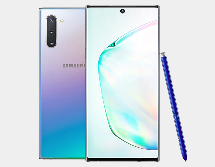 Samsung Galaxy Note 10 SM-N970F/DS 256GB 8GB RAM Factory Unlocked GSM - Aura Glow- MyWorldPhone.com