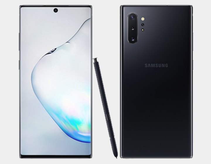 Samsung Galaxy Note 10+ N975F/DS 256GB, 12GB RAM,Dual SIM , Factory Unlocked -  (Aura Black)- MyWorldPhone.com