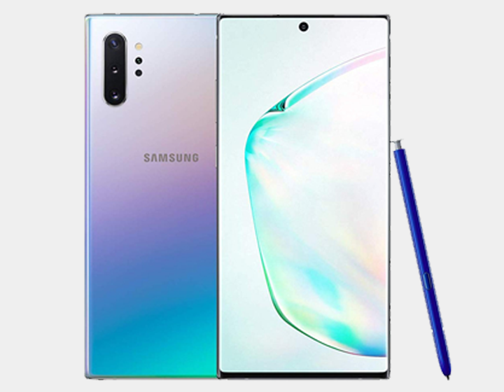 Samsung Galaxy Note 10+ N975F/DS 256GB, 12GB RAM,Dual SIM , Factory Unlocked - (Aura Glow)- MyWorldPhone.com