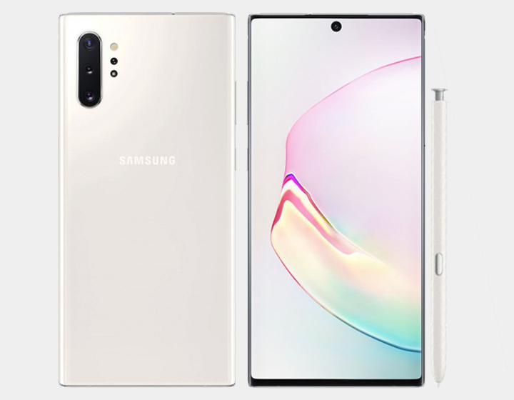 Samsung Galaxy Note 10+ N975F/DS 256GB, 12GB RAM,Dual SIM , Factory Unlocked - (Aura White)- MyWorldPhone.com