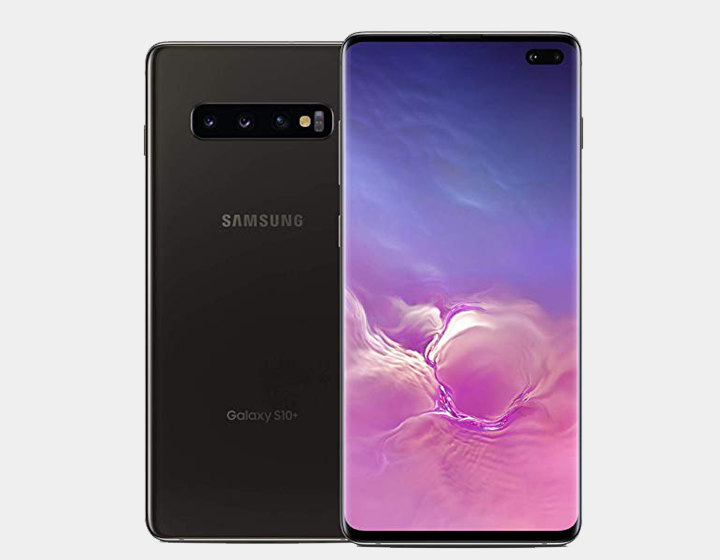 Samsung Galaxy S10+ SM-G975F/DS 128GB+8GB Dual SIM Factory Unlocked (Prism Black)- MyWorldPhone.com