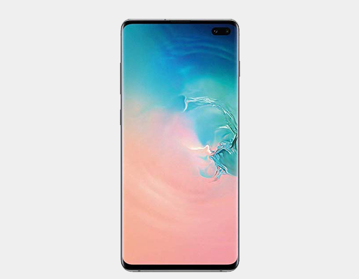 Samsung Galaxy S10+ SM-G975F/DS 128GB+8GB Dual SIM Factory Unlocked (Prism White)