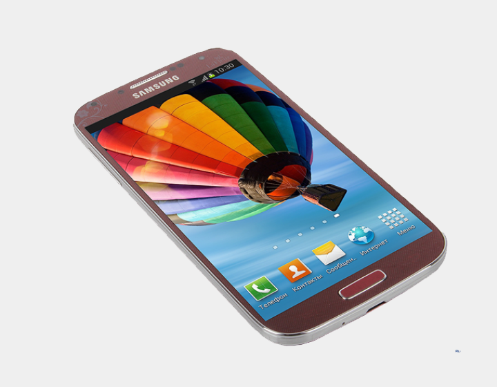 Samsung Galaxy S4 (2013) GT-I9500 16GB/2GB 5.0" GSM Factory Unlocked - Red Aurora- MyWorldPhone.com