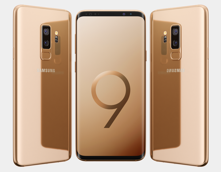 Samsung Galaxy S9+ 128GB DS G965F Factory Unlocked (Sunrise Gold)- MyWorldPhone.com