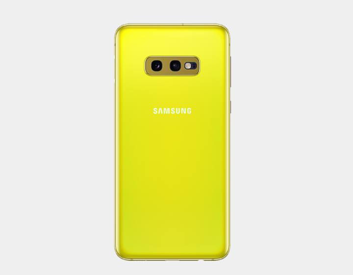 Samsung Galaxy S10e SM-G970F/DS 128GB+6GB Dual SIM Factory Unlocked (Canary Yellow)- MyWorldPhone.com