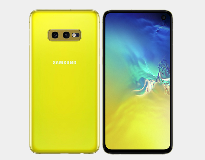 Samsung Galaxy S10e SM-G970F/DS 128GB+6GB Dual SIM Factory Unlocked (Canary Yellow)- MyWorldPhone.com