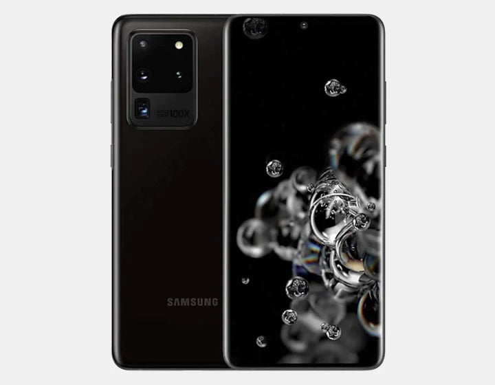 The Samsung Galaxy S20 Ultra 5G SM-G988B/DS is the pinnacle of technological innovation: where stunning power, unmatched camera capacities, and blasting quick availability flawlessly join to reclassify your cell phone insight.