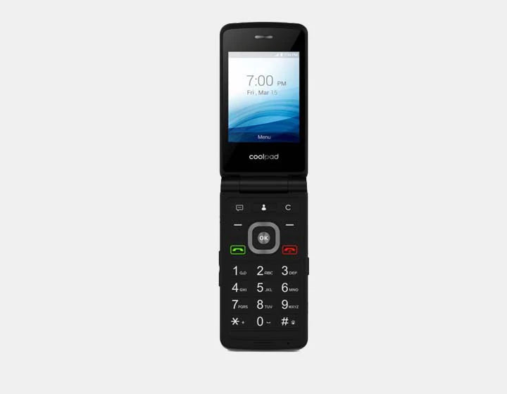You can stay connected while on the go with the Coolpad Snap Flip Phone, which is the ideal combination of convenience and functionality