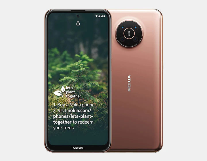 Experience the force of network and unwavering quality with the Nokia X20 5G, highlighting double SIM capacity, 128GB capacity, 8GB Smash, and GSM opened similarity, all in a smooth and solid plan.