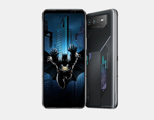 Release the force of the night with the ASUS ROG Phone 6 Batman Edition 5G AI2203 DS 256GB 12GB Night Black - a restricted version 5G gaming show-stopper, flaunting 256GB capacity, 12GB Smash.