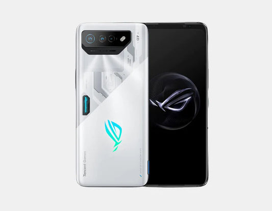 Experience unmatched gaming power and vivid amusement with the ASUS ROG Phone 7 AI2205 5G Dual 256GB 8GB White - where state of the art innovation meets stunning style.