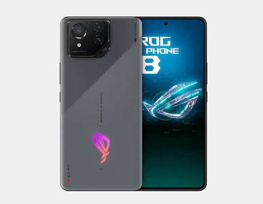 Experience unparalleled gaming execution in a hurry with the ASUS ROG Phone 8 AI2401 Dual-SIM 256GB 16GB Rebel Gray - where power meets accuracy in Radical Dim.