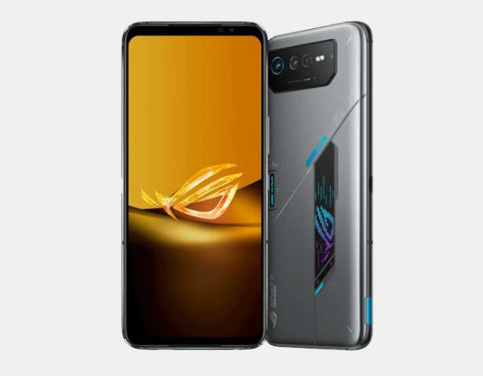 The Asus ROG Phone 6D 5G AI2203 256GB 16GB Space Gray, the ultimate gaming smartphone for serious mobile gamers, offers unrivaled gaming performance and style.
