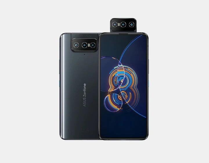 Behold your innovativeness and catch dazzling photographs with the Asus Zenfone 8 Flip ZS672KS 5G Double 256GB, highlighting a flexible triple camera arrangement and lightning-quick 5G network.