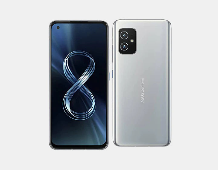 The compact and powerful Asus Zenfone 8 ZS590KS 5G Dual 128GB 8GB Silver smartphone offers top-notch performance and photography.