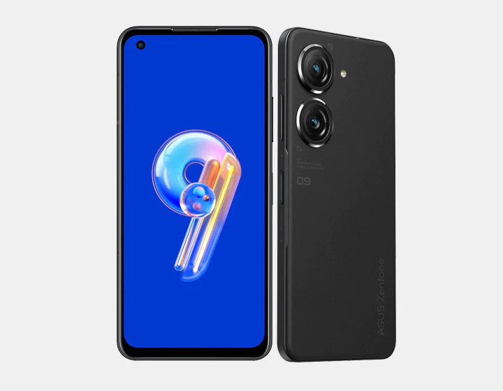 The Asus Zenfone 9 AI2202 5G Dual SIM 256GB 8GB Black offers lightning-fast 5G connectivity and stunning photography.