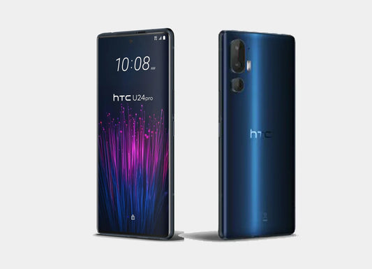 Experience flagship power and elegance with the HTC U24 Pro 5G Dual SIM 512GB 12GB Blue – featuring massive 512GB storage, 12GB RAM, and a stunning 120Hz OLED display in a sleek Blue finish.