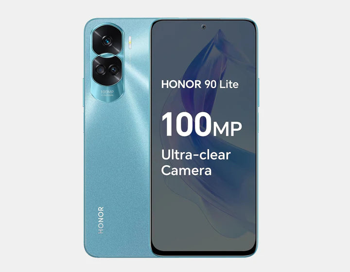 Jump into the fate of network with the Honor 90 Lite 5G Dual SIM 256GB 8GB Cyan Lake - where smooth Cyan Lake style meet a force to be reckoned with of 256GB stockpiling, 8GB Smash, and bleeding edge double SIM innovation.