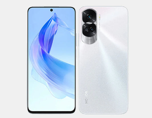 Experience the fate of network and execution with the Honor 90 Light 5G Double SIM 256GB 8GB Silver - Double SIM, 256GB capacity, 8GB Slam, and a smooth Silver plan, reclassifying mid-range cell phones with state of the art highlights.
