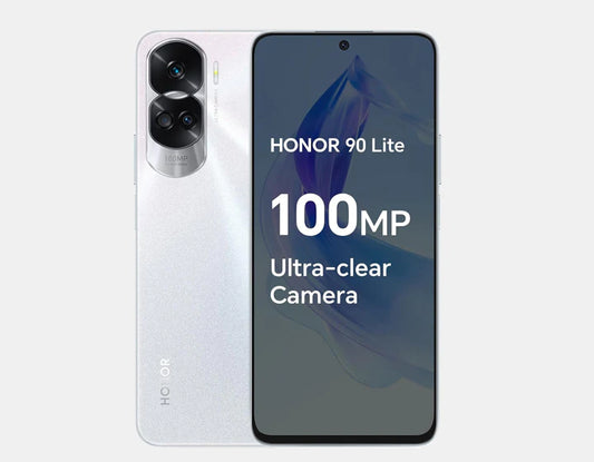 Experience the exemplification of style, speed, and capacity with the Honor 90 Lite 5G Dual SIM 256GB 8GB Silver - where consistent network meets unmatched execution in a smooth bundle.