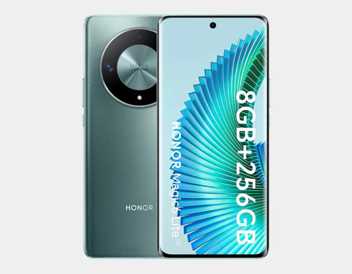 The Honor Magic6 Lite 5G Dual SIM 256GB 8GB Green has 256GB of storage, 8GB of RAM, and lightning-fast connectivity for all your multitasking needs. It also has stunning performance!