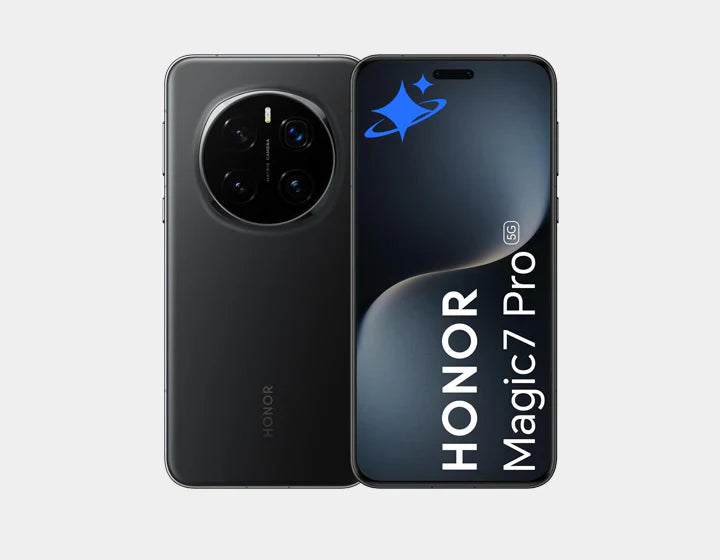 Unleash flagship power and stunning pro-grade photography with the sleek Honor Magic7 Pro 5G Dual SIM 512GB 12GB Black - 512GB storage, 12GB RAM, and bold Black finish.