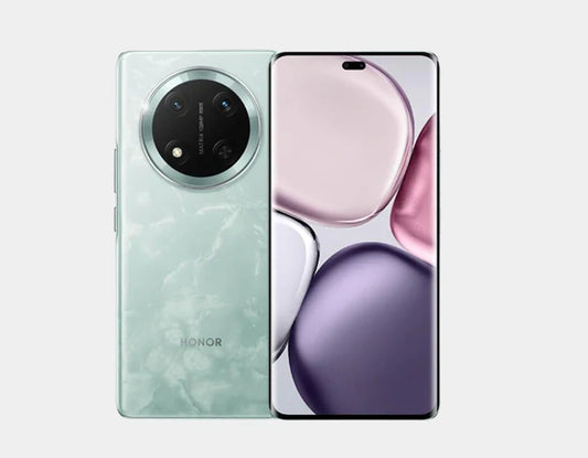Experience the Honor X9c 5G Dual SIM 256GB 12GB Jade Cyan's unparalleled durability, gorgeous curved AMOLED display, and all-day power.