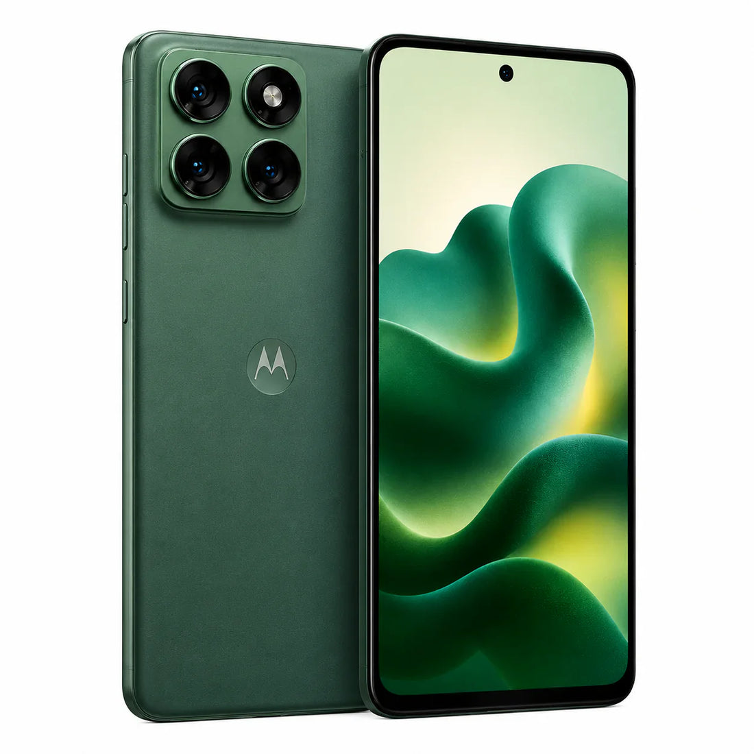 The Motorola Moto Edge 70 Fusion 5G Dual-Sim 256GB 8GB Green - vibrant green design, 256GB storage, 8GB RAM, dual SIM flexibility, and lightning-fast 5G that keeps you connected in style.