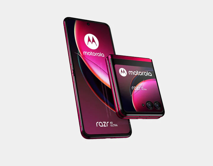 Experience the ideal mix of wistfulness and state of the art innovation with the Motorola Razr 40 Ultra Dual Sim 512GB 12GB Viva Magenta, presently in dazzling Viva Red.