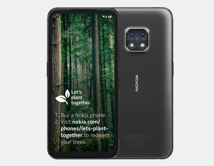 Experience the exemplification of sturdiness and execution with the Nokia XR20 Dual SIM 128GB 6GB Granite Grey - where military-grade durability meets state of the art innovation for a cell phone that flourishes in any climate.