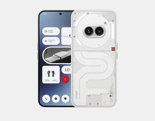 Clean, effective, and easily cool - the Nothing Phone (2a) 5G Dual SIM 128GB 8GB Milk sets smooth execution with 8GB Slam, 128GB capacity, and a striking moderate plan.