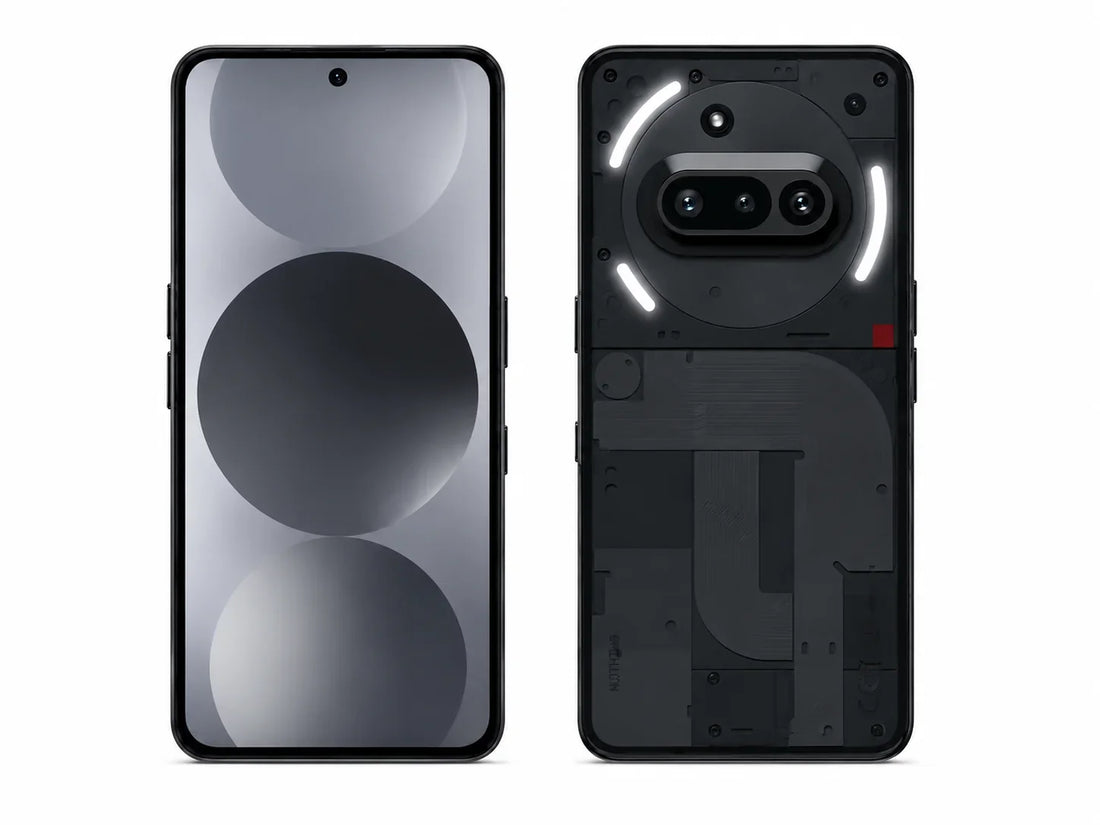 The Nothing Phone 3a 5G Dual SIM 128GB 8GB Black has 128GB of