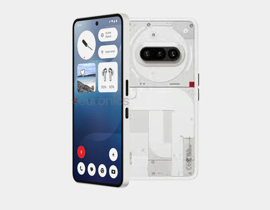 With 12GB RAM and 256GB storage in a stylish white finish, the Nothing Phone 3a 5G Dual SIM 256GB 12GB White offers smooth 5G connectivity, a gorgeous design, and potent performance.